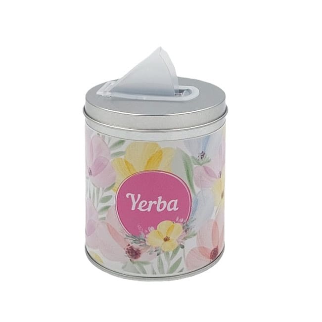 Yerbero lata diseño