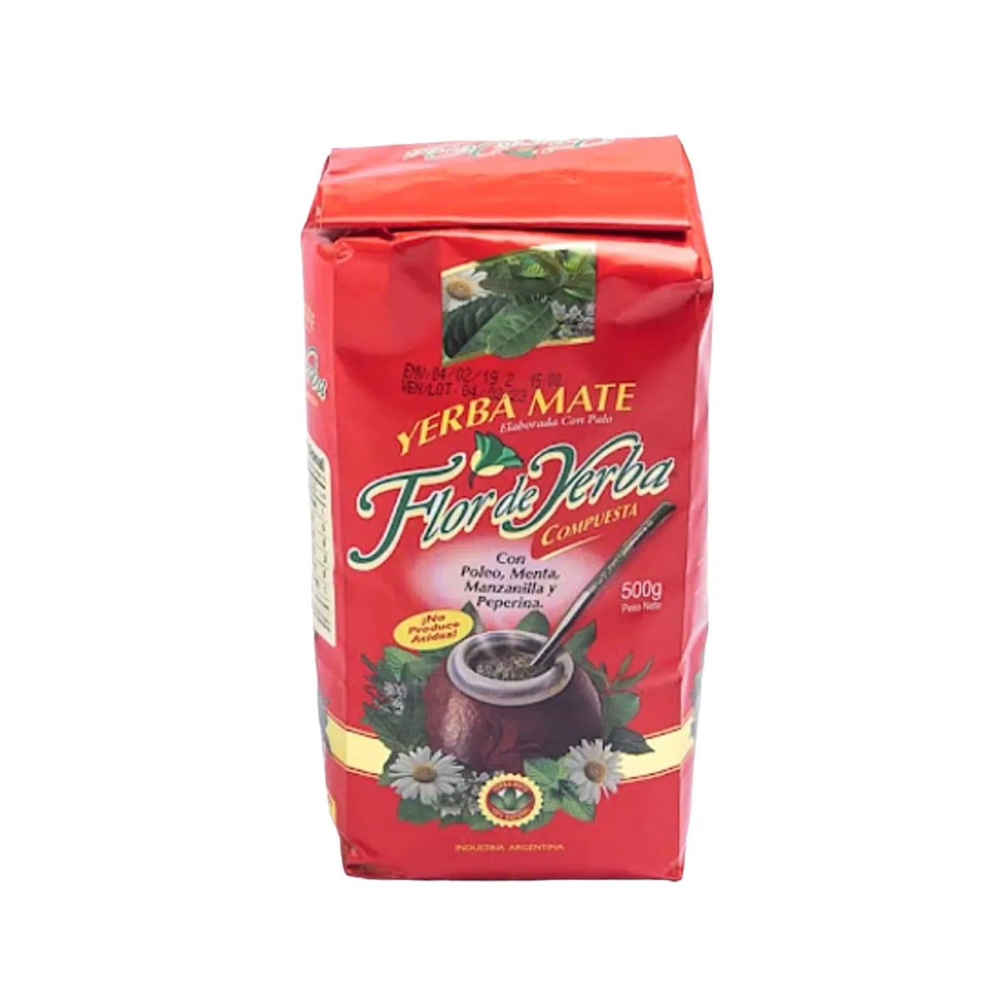 Yerba mate Flor de yerba compuesta roja