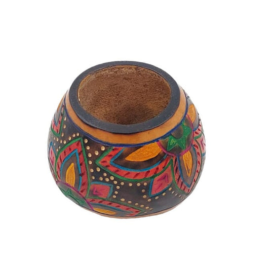 Mate calabaza coquito mandala