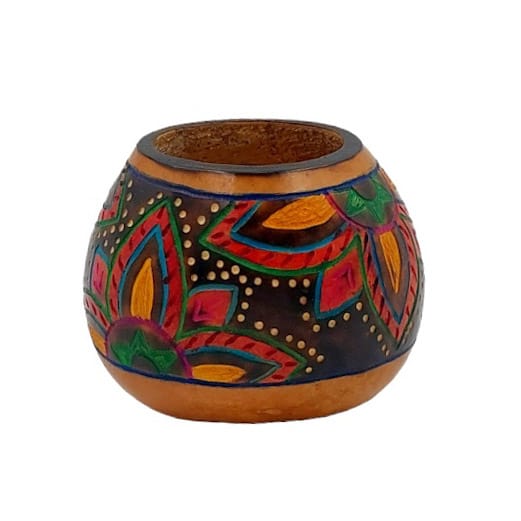 Mate calabaza coquito mandala