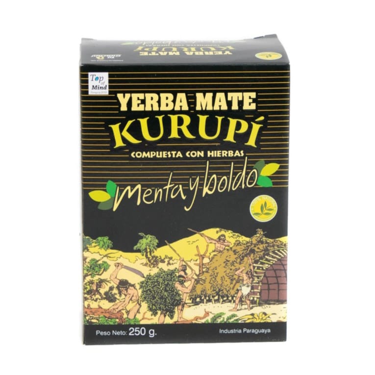 Yerba mate Kurupi menta y boldo