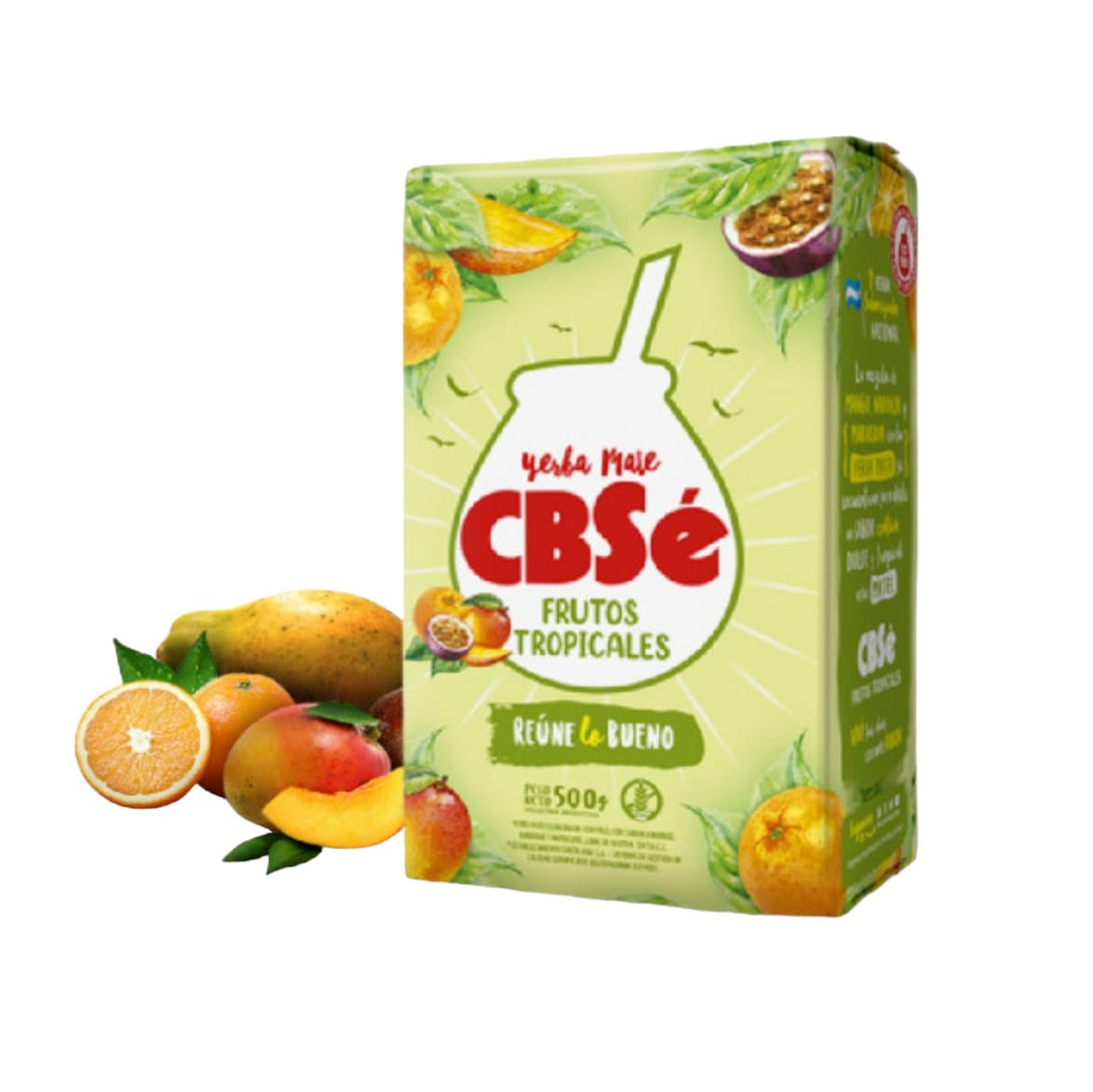 Yerba Mate CBSé Frutos Tropicales 500 grs.