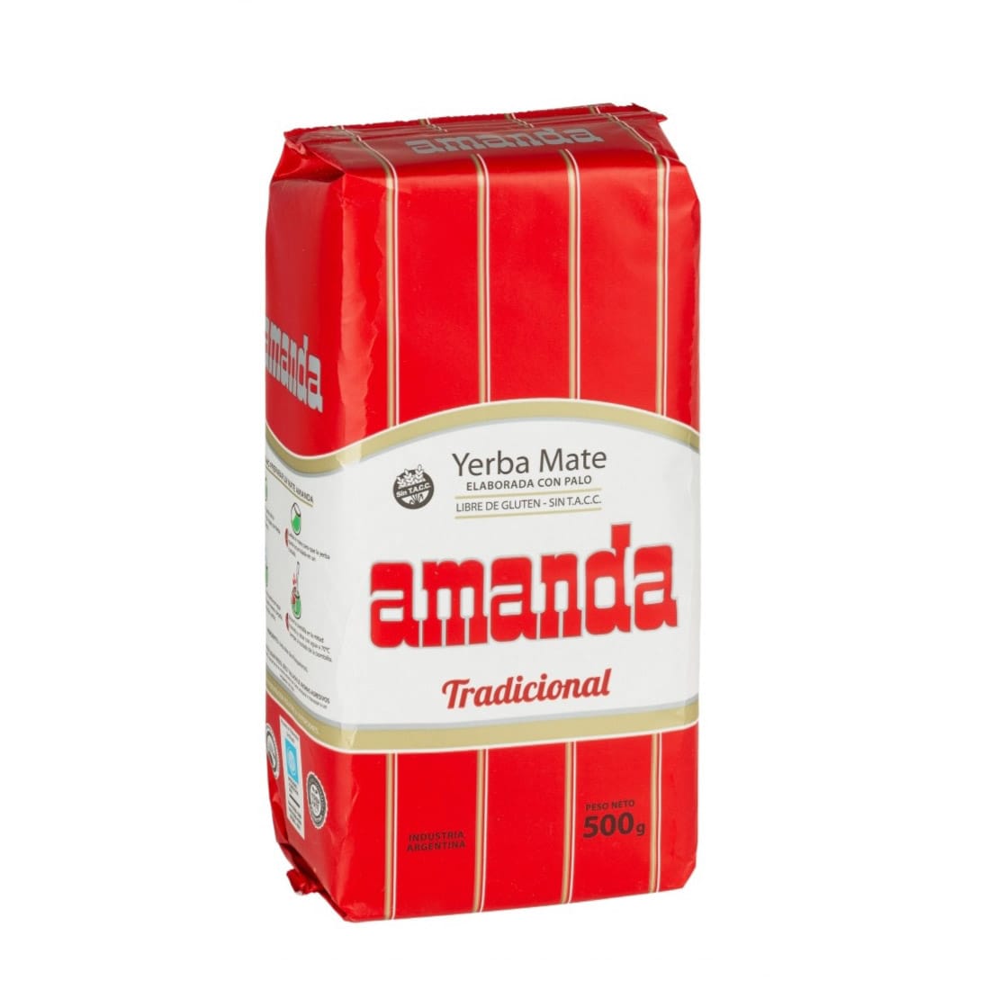 Yerba Mate Amanda Tradicional 500 grs.