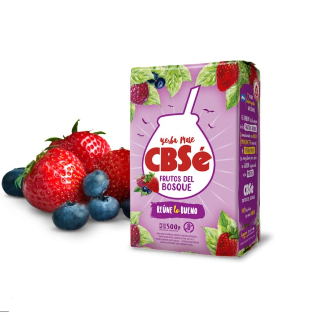 Yerba Mate CBSé Frutos del Bosque 500 grs.