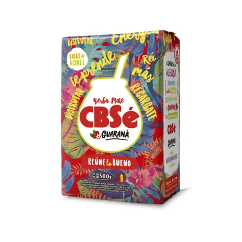 Yerba Mate CBSé Guaraná 500 grs.
