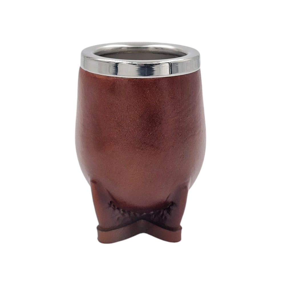 Mate camionero uruguayo acero inoxidable