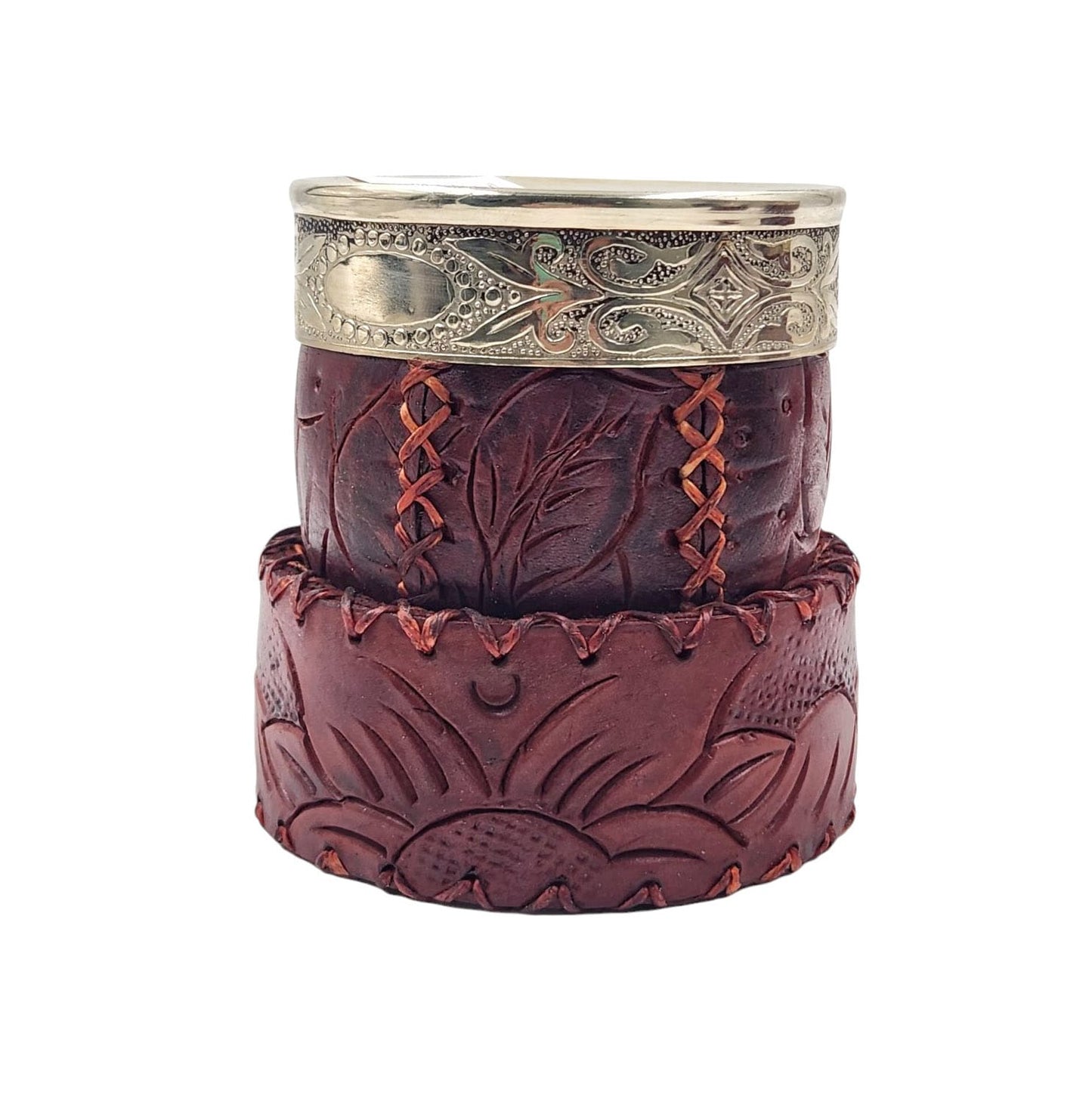 Mate imperial calabaza con base desmontable y virola lisa