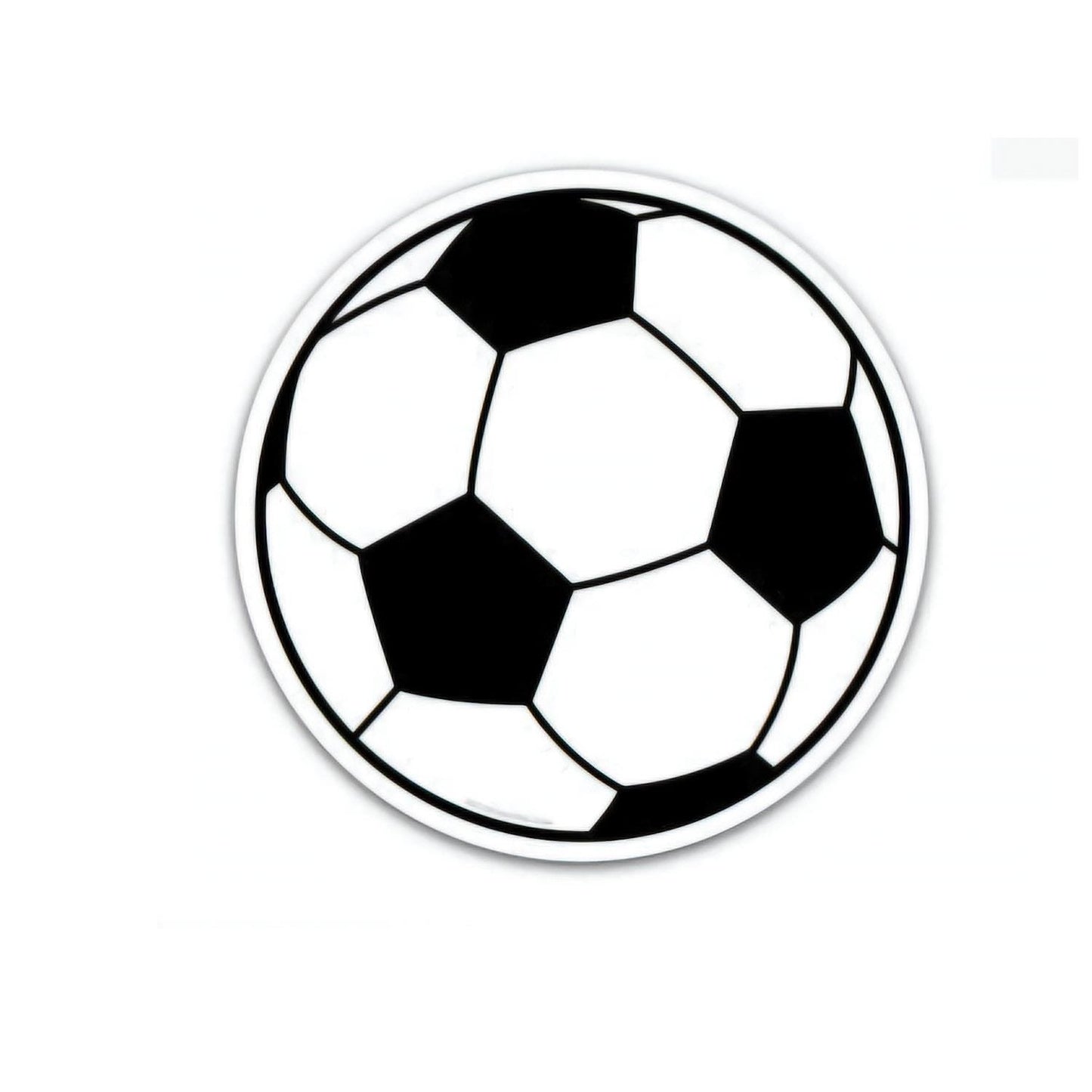 Sticker pelota de fútbol