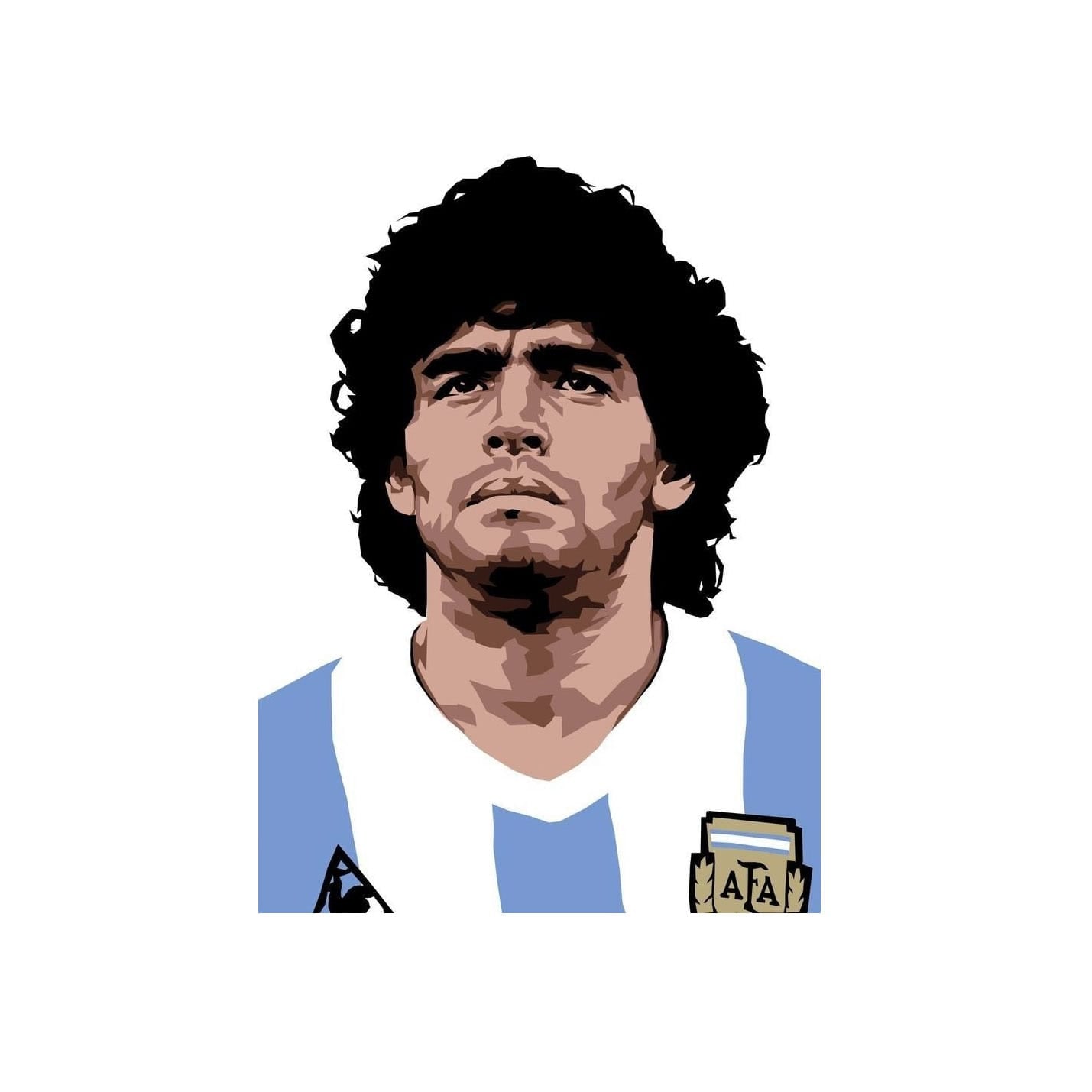 Sticker Maradona