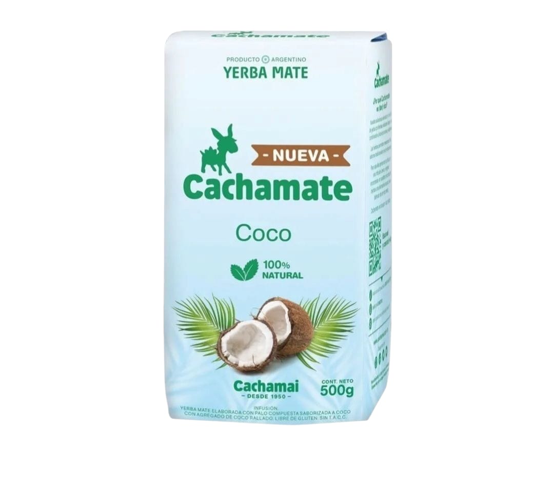 Yerba mate Cachamate coco 500 grs