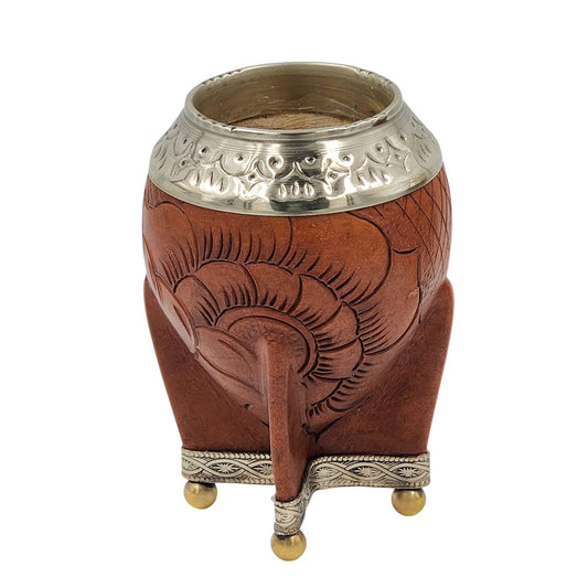 Torpedo calabaza imperial con base en alpaca con bolitas