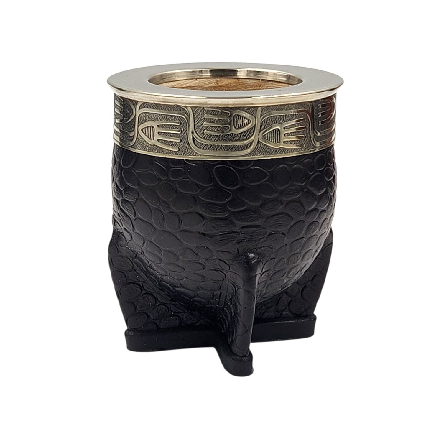 Mate acero imperial croco acero - alpaca