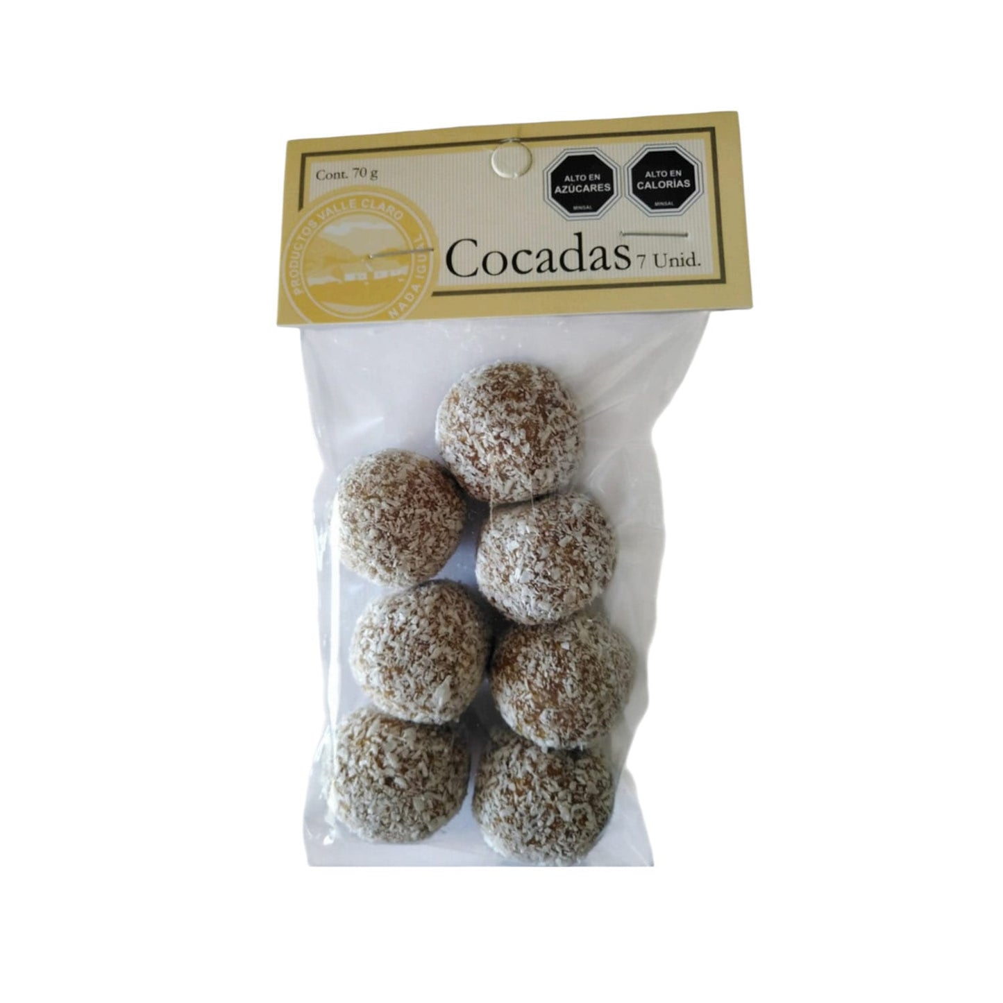 Cocadas con Manjar Valle Claro 7 un.