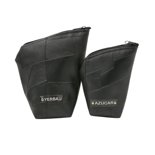 Yerbero/ azucarero ecocuero diseño