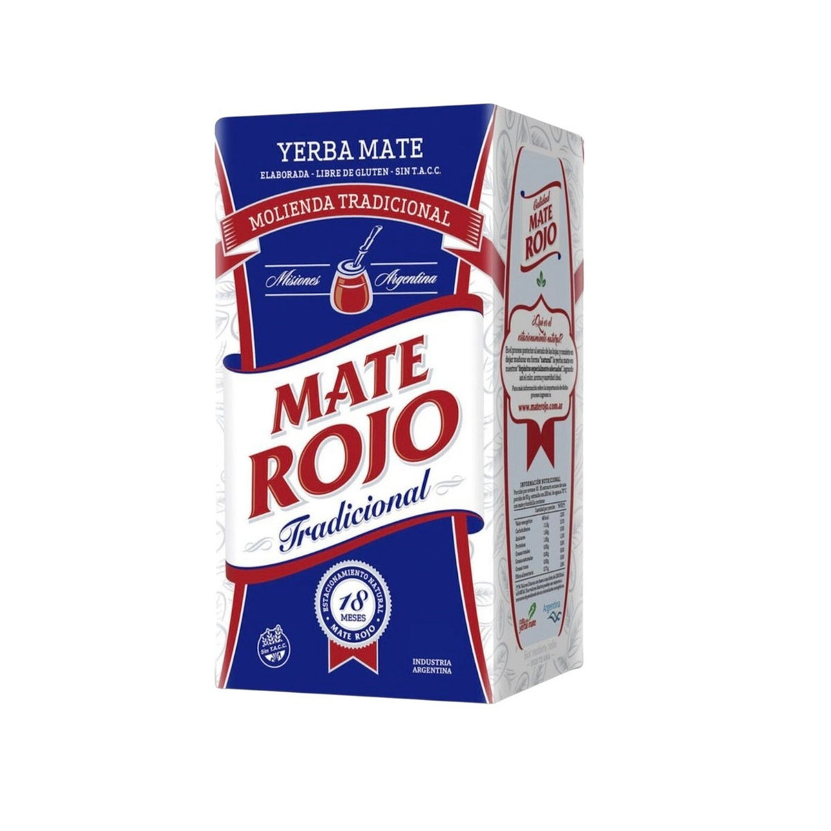 Yerba mate Mate rojo tradicional 500 grs.