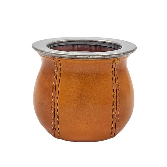 Mate cerámico chato