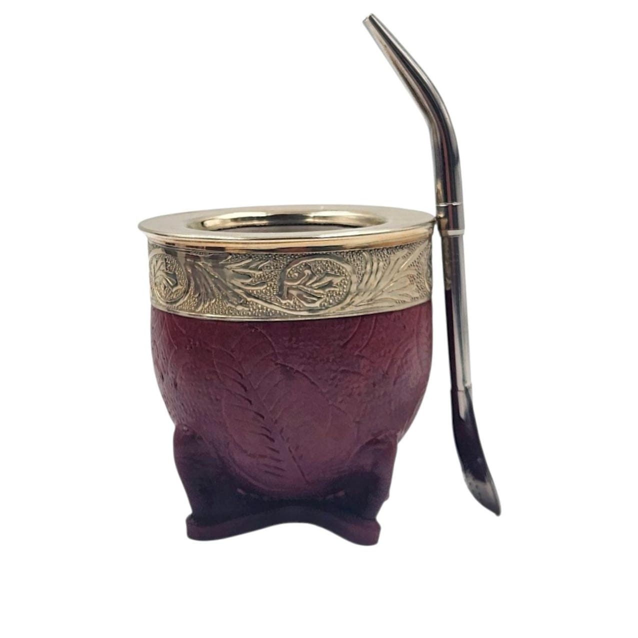 Mate imperial acero all alpaca+ bombilla