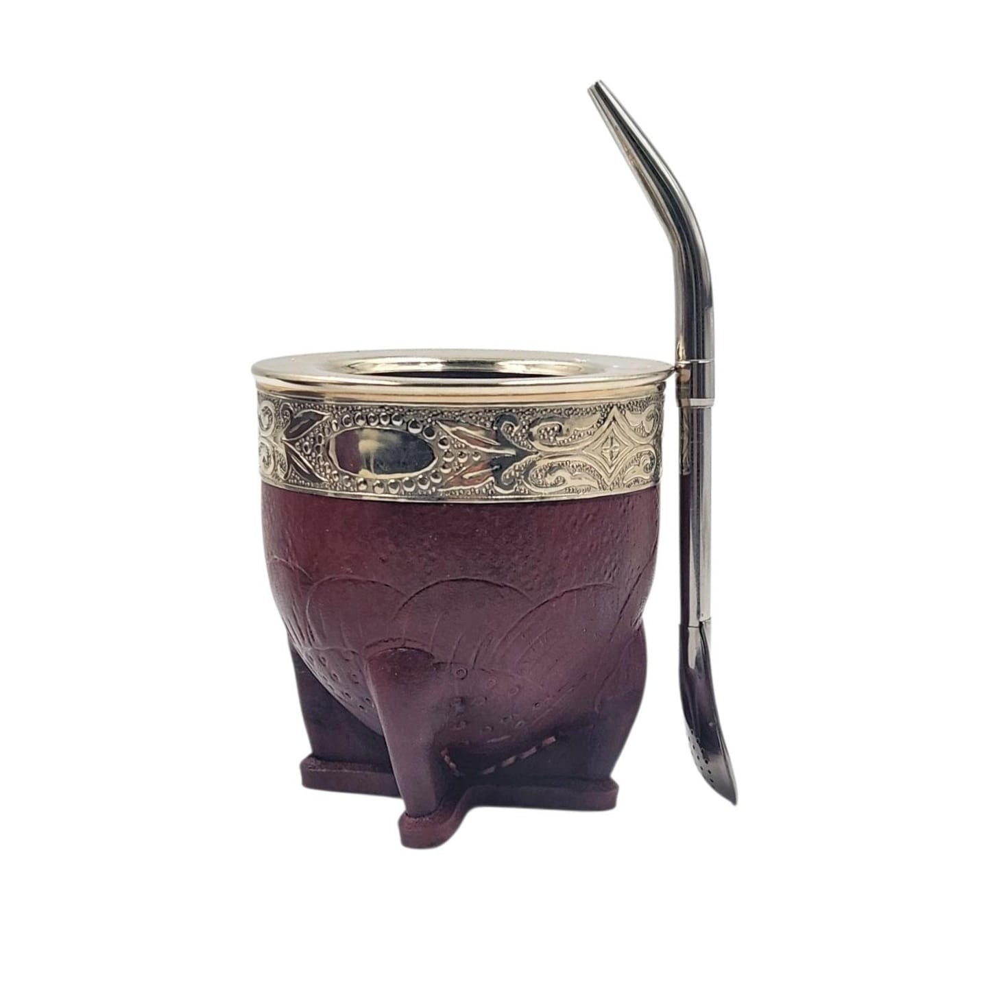 Mate imperial acero all alpaca+ bombilla