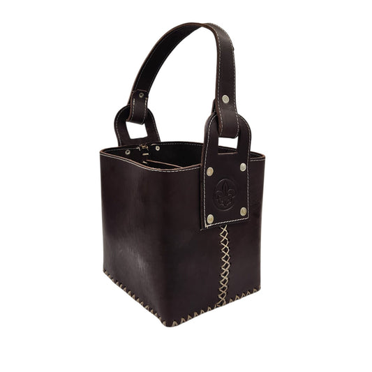 Canasta cuero para Termo Stanley