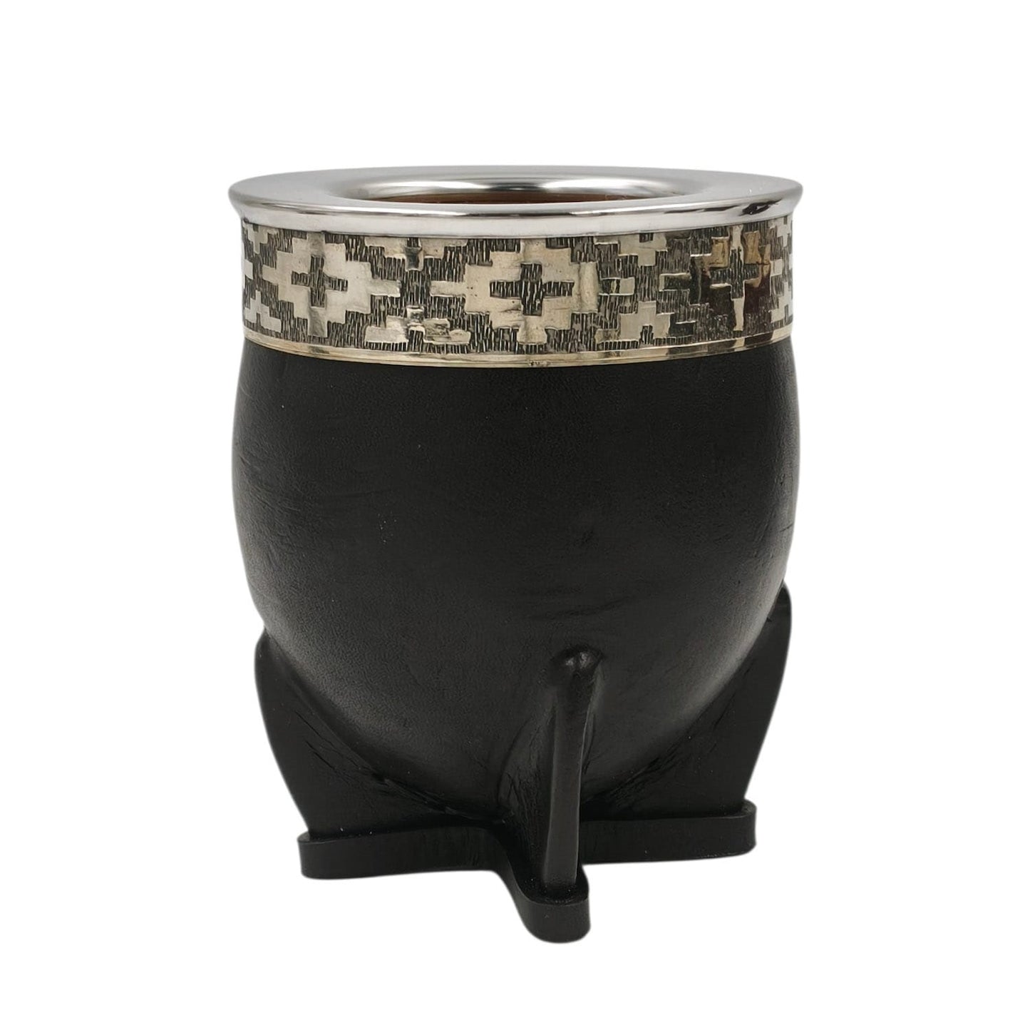 Mate imperial calabaza combinado silver