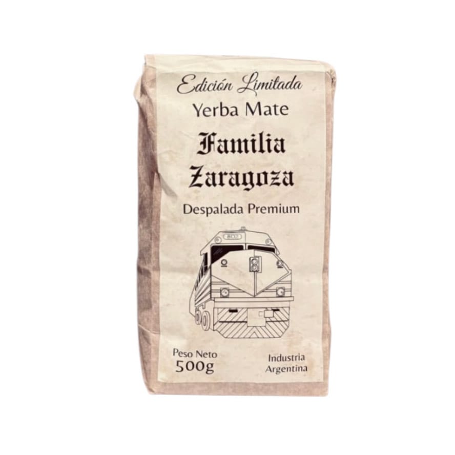 Yerba mate Familia Zaragoza despalada premium