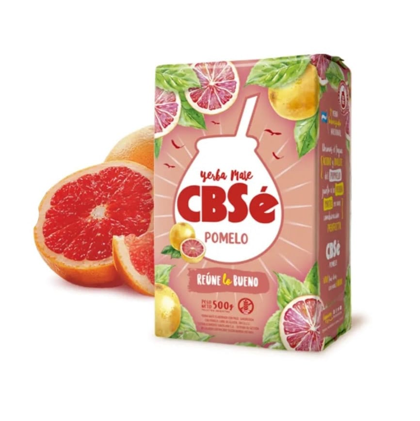 Yerba Mate CBSé Pomelo 500 grs.