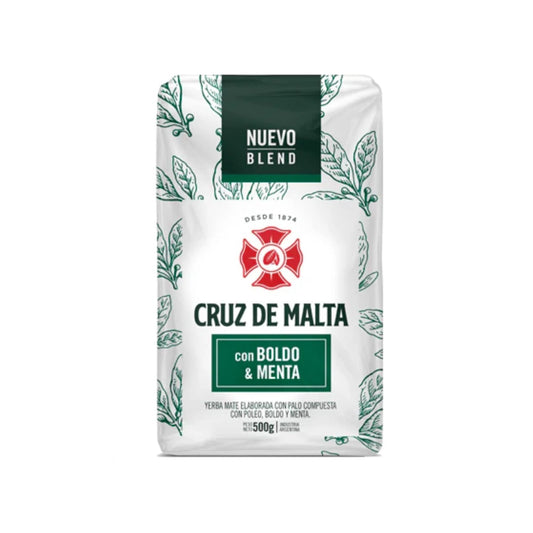 Yerba mate cruz de malta menta y boldo