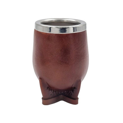 Mate camionero uruguayo acero inoxidable