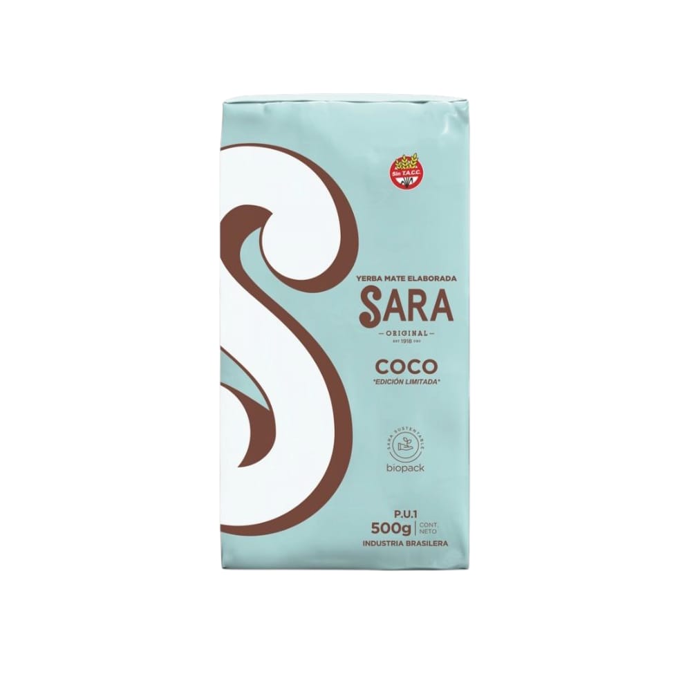 Yerba mate Sara Coco 500 grs