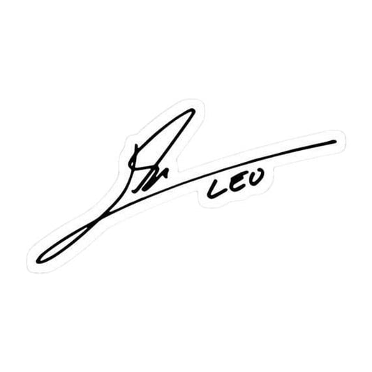 Sticker firma Leo Messi