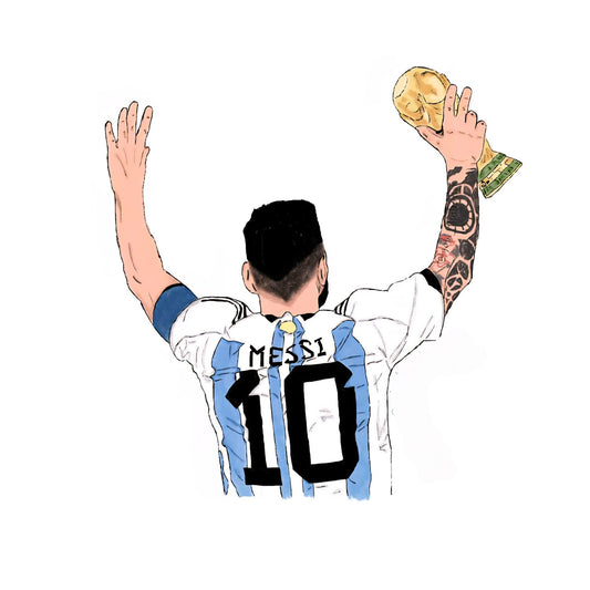 Sticker Leo Messi copa