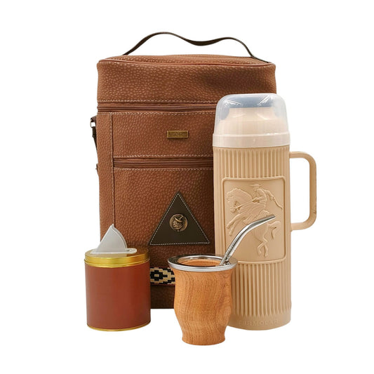 Set matero en marrón