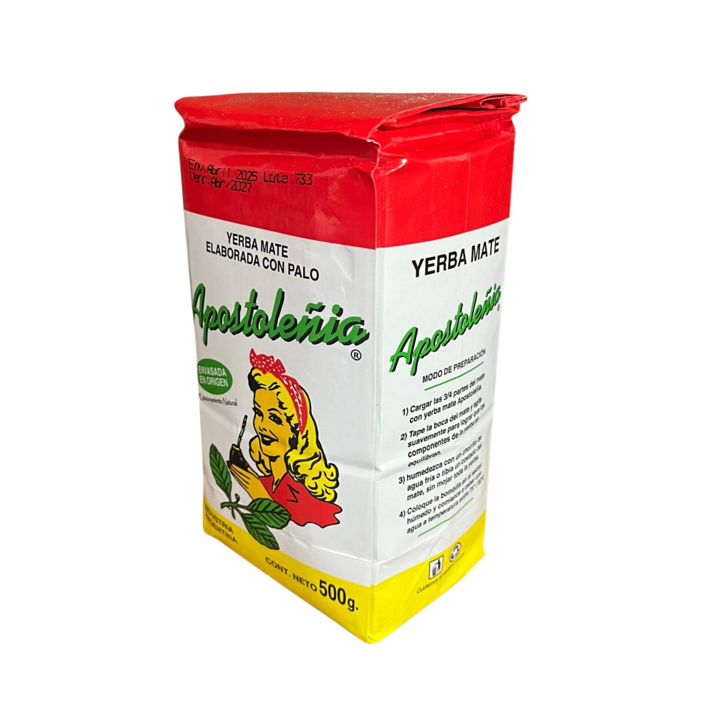 Yerba mate Apostoleñia 500 grs