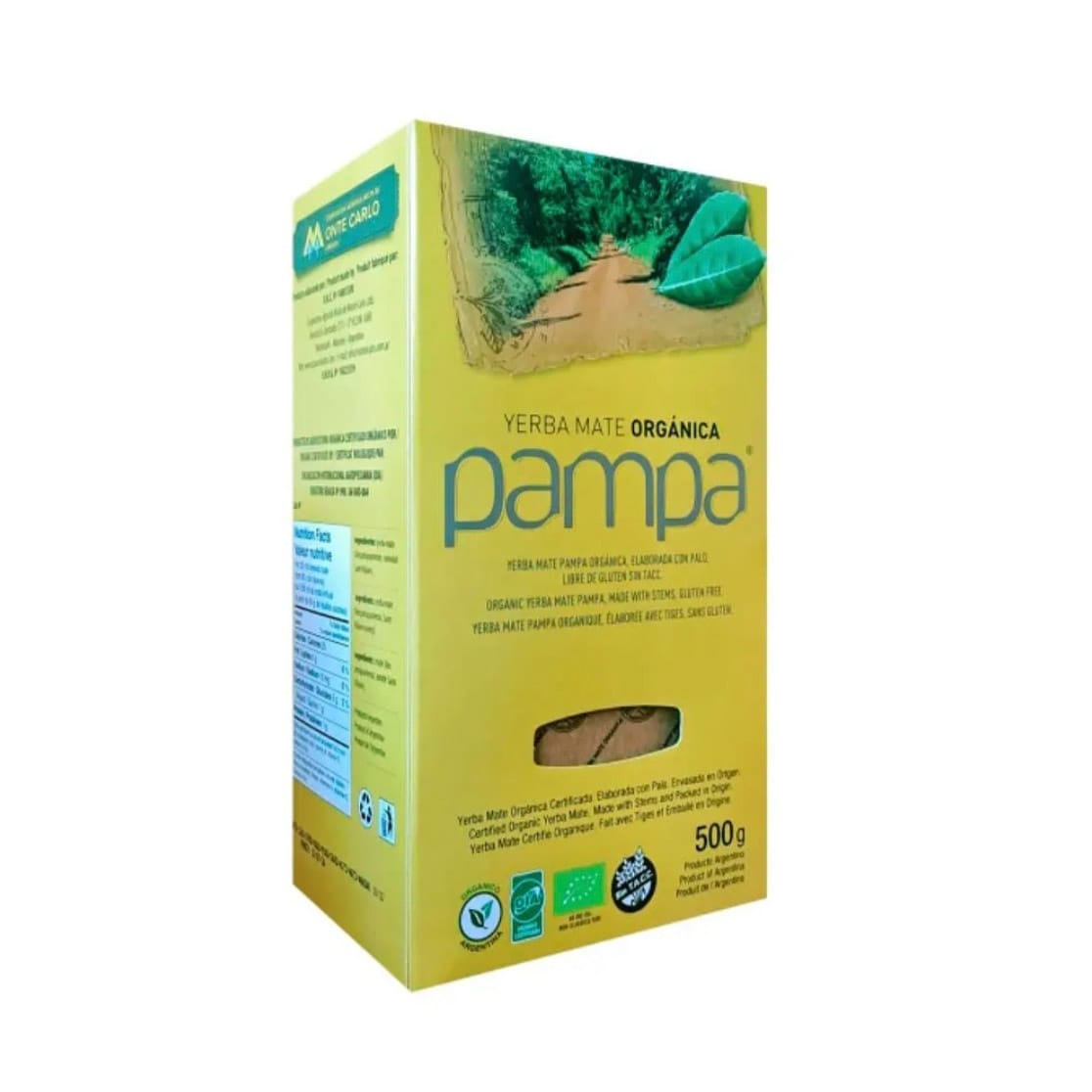 Yerba mate Pampa Orgánica