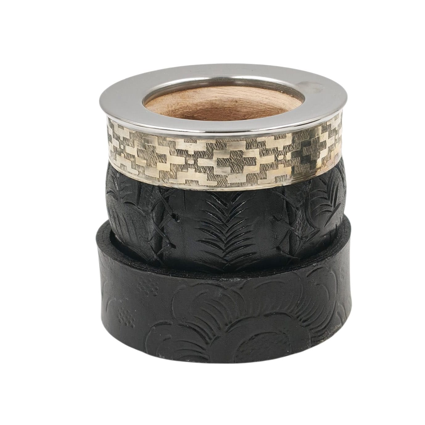 Mate imperial calabaza con base desmontable y virola lisa