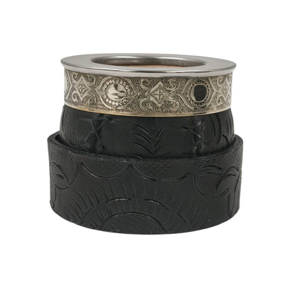 Mate imperial calabaza con base desmontable y virola lisa