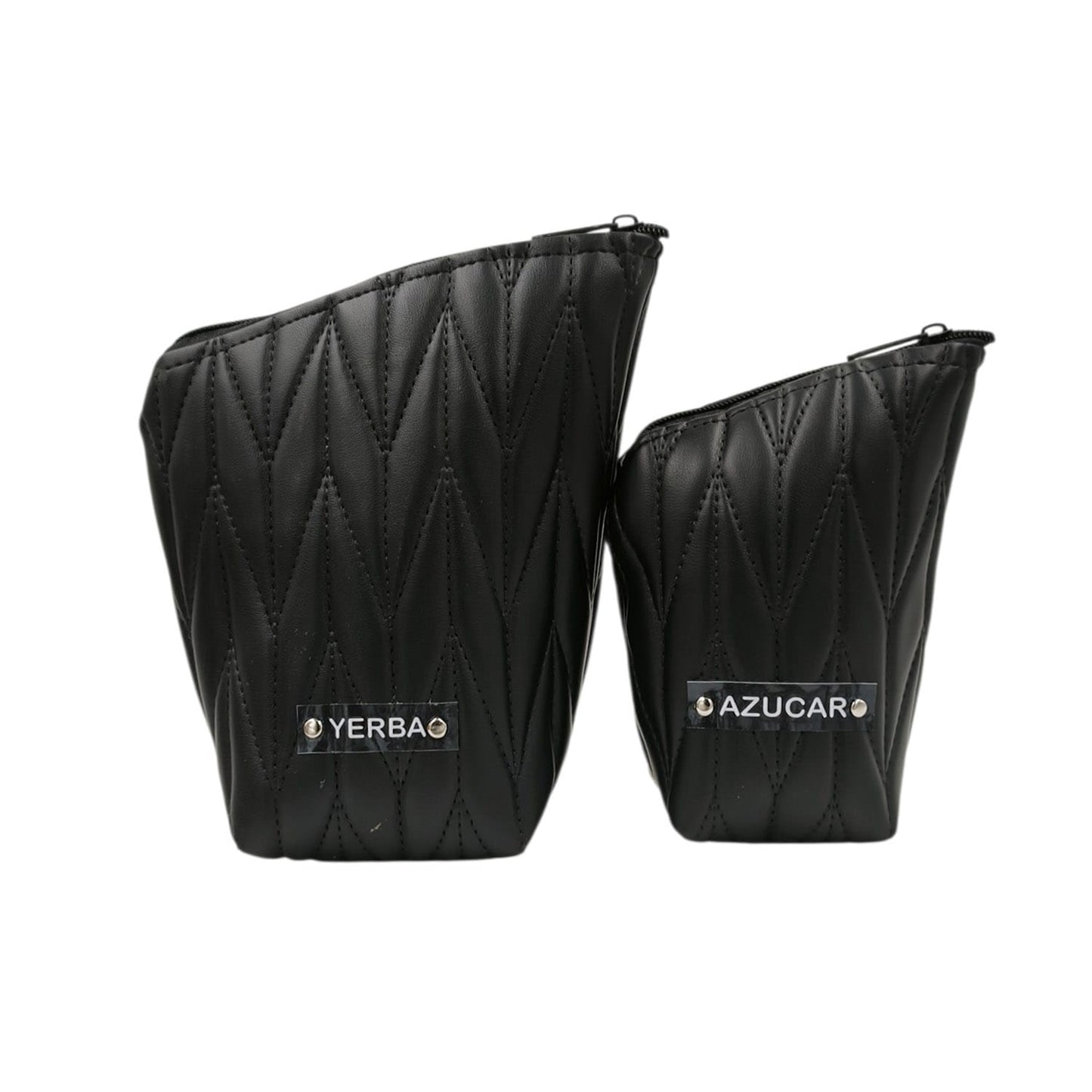 Yerbero/ azucarero ecocuero diseño