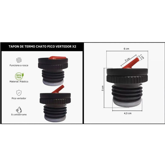 Tapon cebador universal