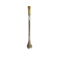 Bombilla alpaca Uruguaya boquilla de bronce