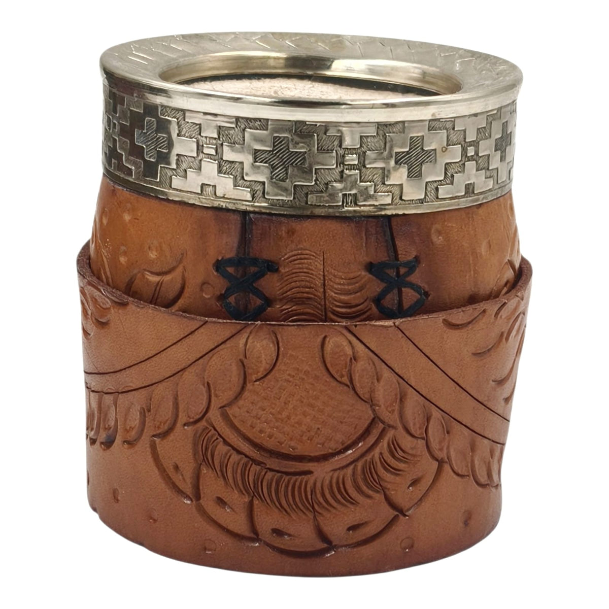 Mate imperial calabaza con base desmontable y virola lisa