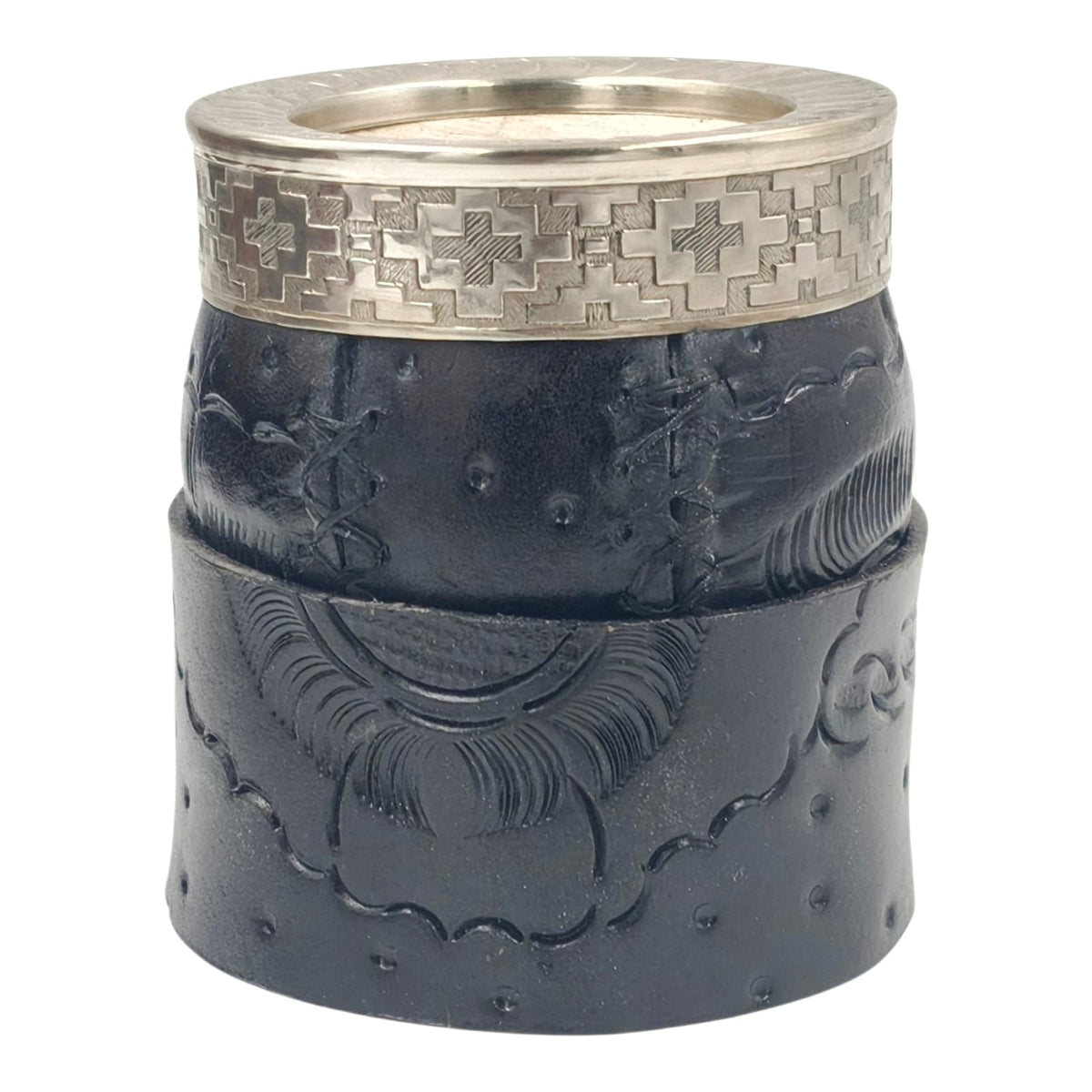 Mate imperial calabaza con base desmontable y virola lisa
