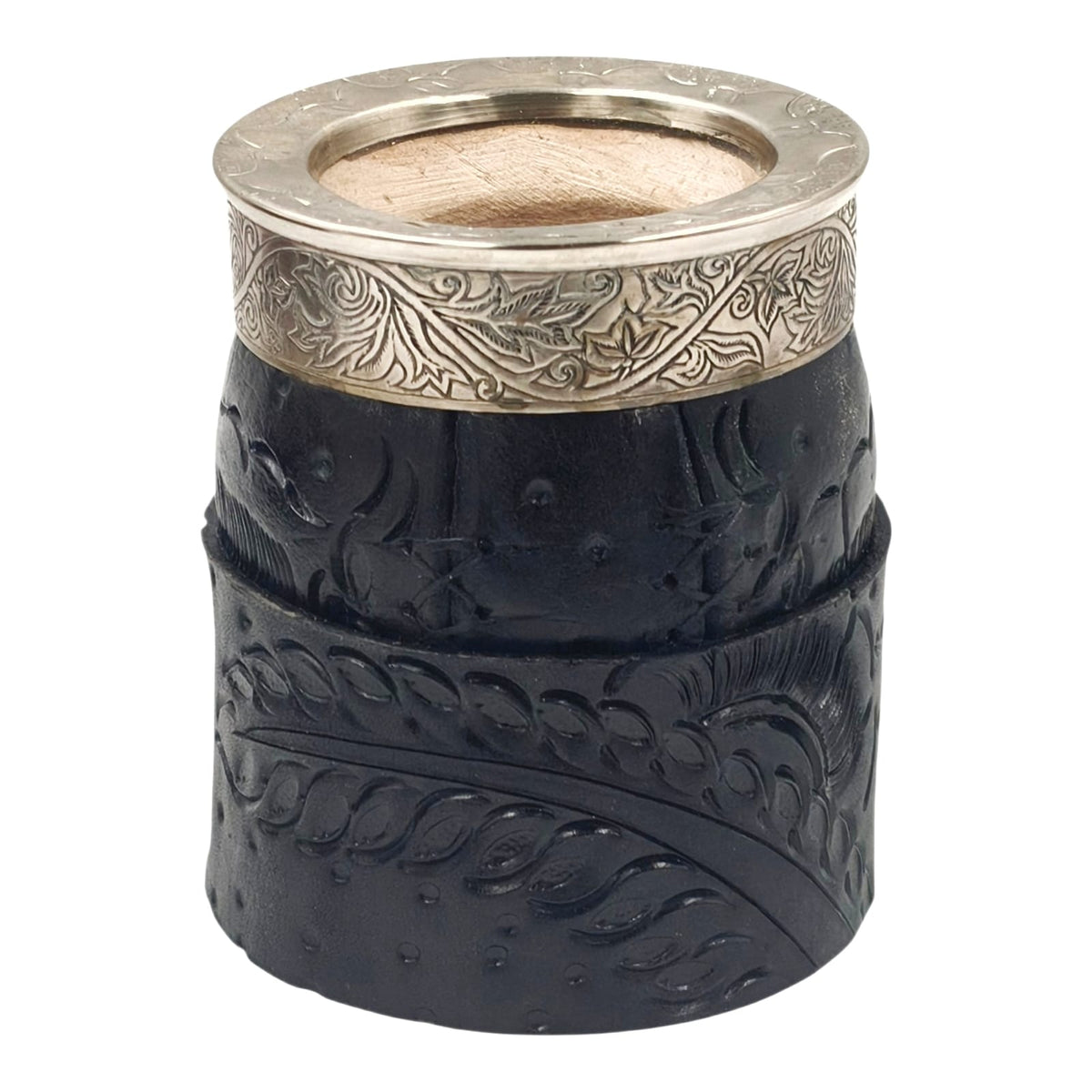 Mate imperial calabaza con base desmontable y virola lisa