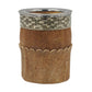 Mate imperial cuero crudo base desmontable.