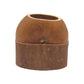 Mate galleta con base de cuero crudo