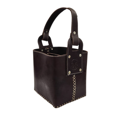 Canasta cuero para Termo Stanley