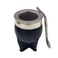 Mate imperial acero fleje en alpaca+ bombilla