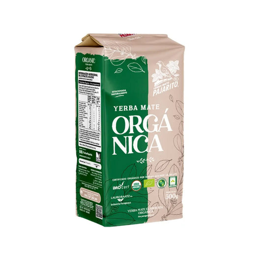 Yerba mate Pajarito Orgánica  500 grs.