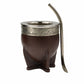 Mate imperial de calabaza acero - alpaca + bombilla
