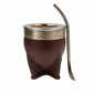 Mate imperial de calabaza acero - alpaca + bombilla