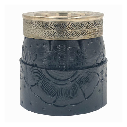 Mate imperial calabaza con base desmontable y virola lisa